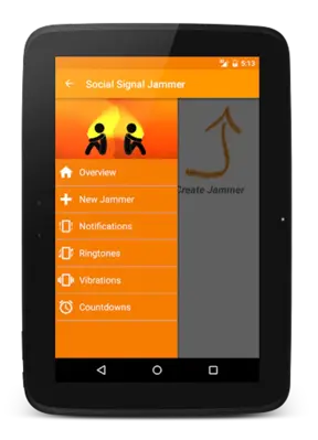 Social Signal Jammer android App screenshot 4